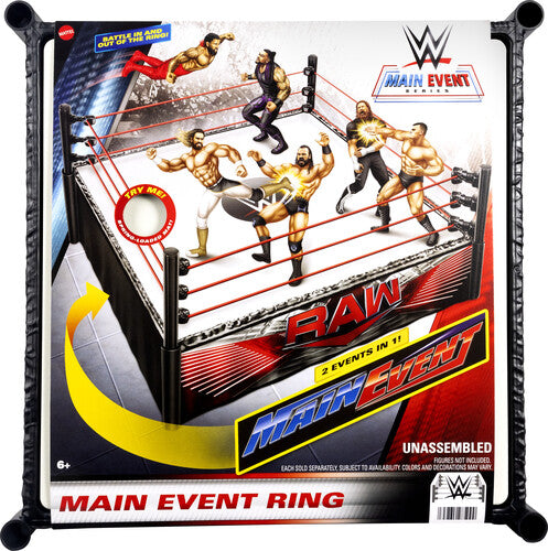 Mattel Collectible - WWE Main Event Ring Playset