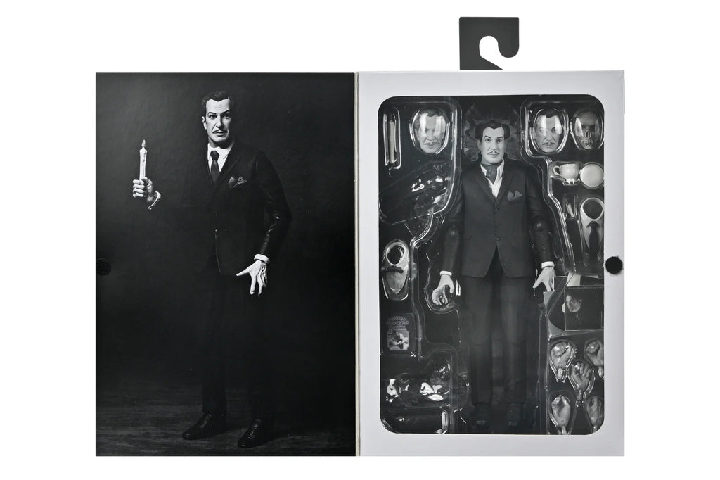 NECA Ultimate Vincent Price (Black & White Variant) – 7" Scale Action Figure