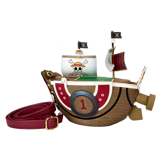 Loungefly One Piece Thousand Sunny Ship Figural Crossbody Bag
