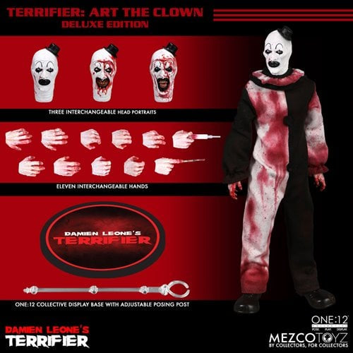 Terrifier Art the Clown Deluxe One:12 Collective Action Figure