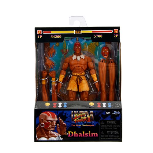 Ultra Street Fighter II Dhalsim 6-Inch Scale Action Figure