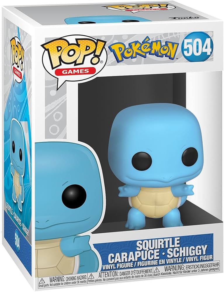 Pokemon Squirtle Funko Pop! Vinyl Figure #504