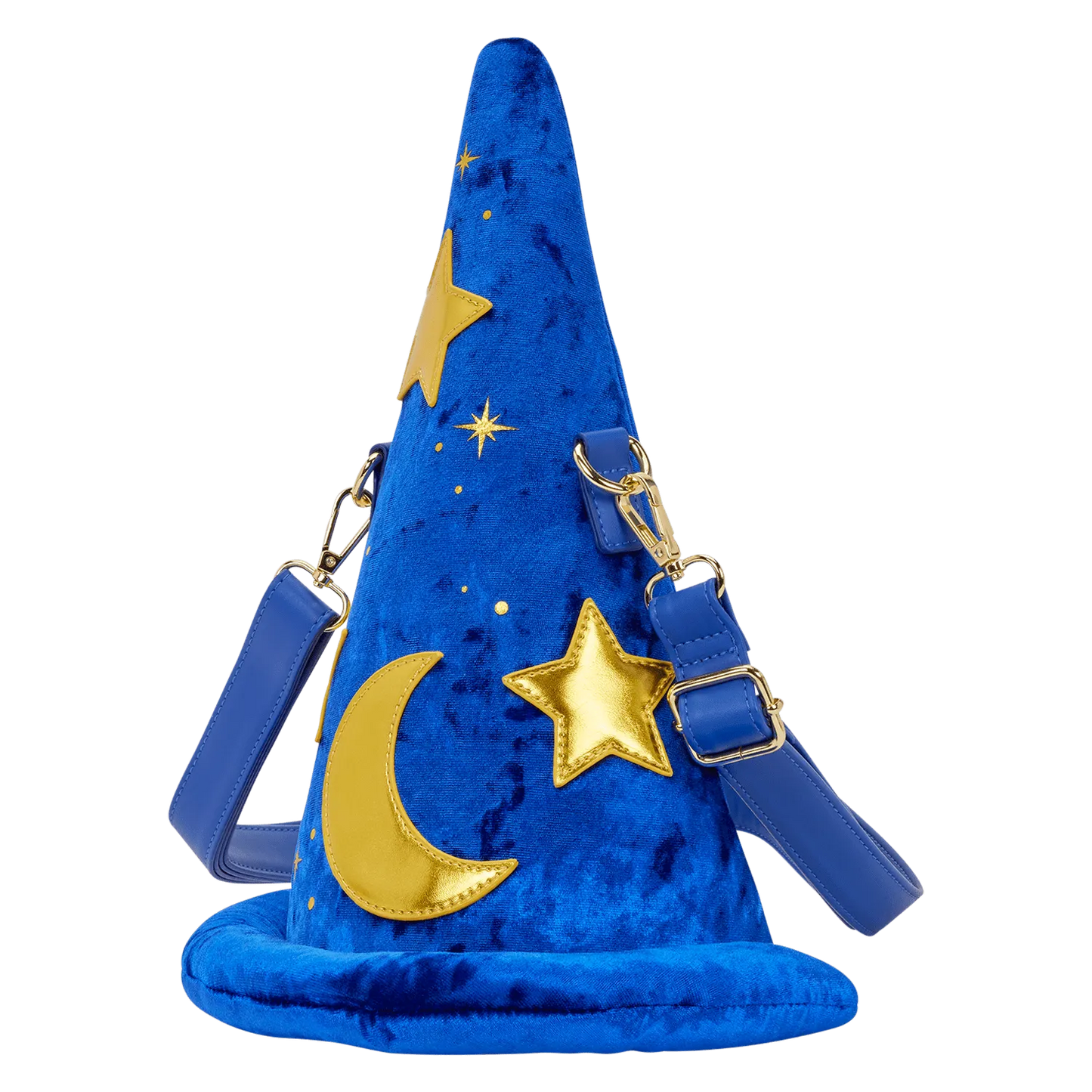 Loungefly Disney Fantasia Sorcerer Mickey Hat Figural Crossbody Bag