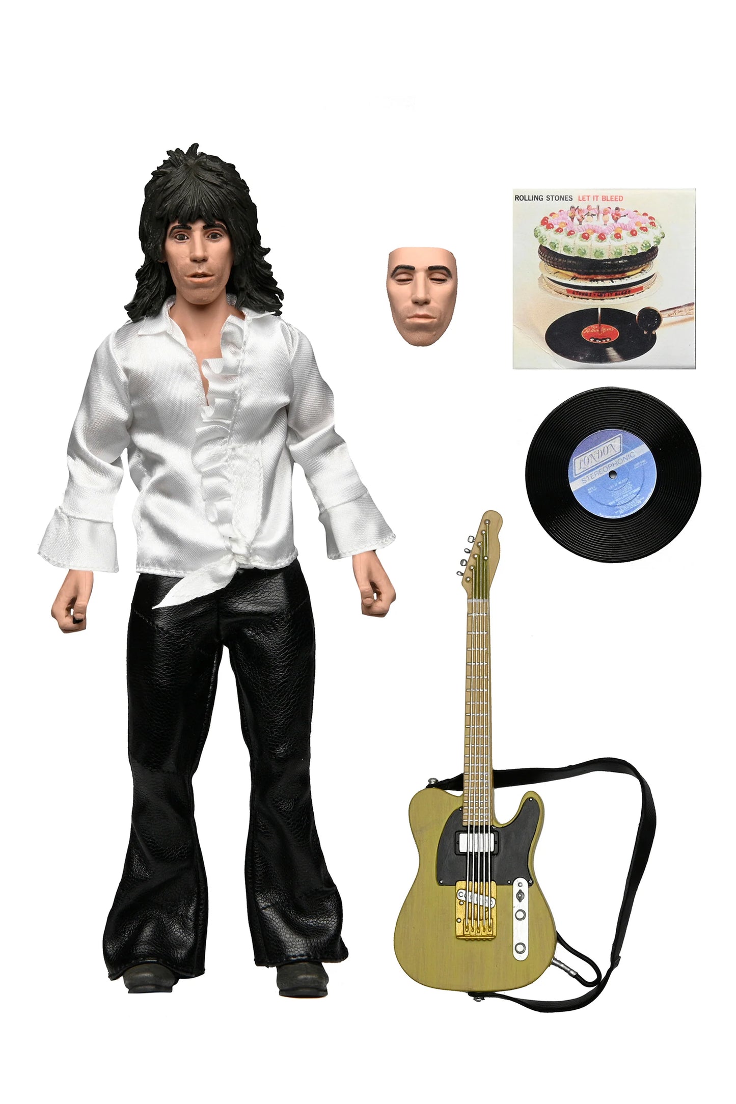 NECA The Rolling Stones - Keith Richards (1975) 8” Clothed Action Figure