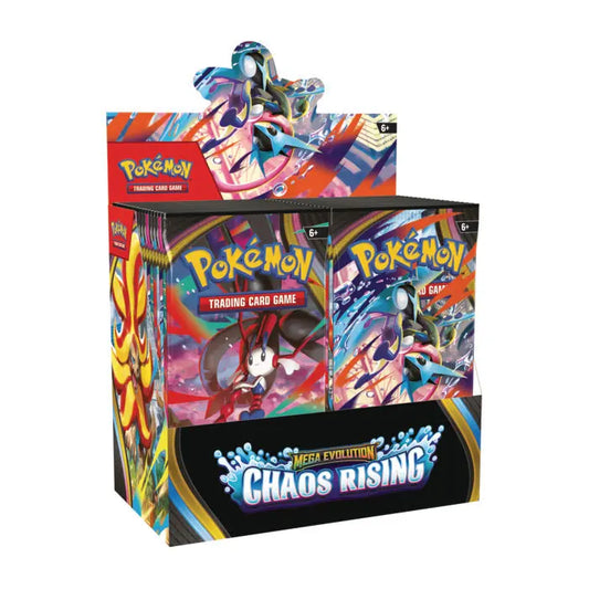 Pokémon TCG: Mega Evolution — Chaos Rising Booster Box (ME04)