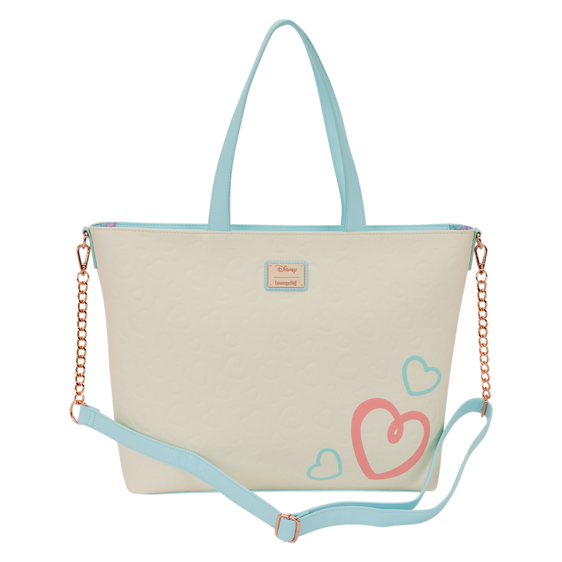 Loungefly Disney Stitch & Angel "True Love" Tote Crossbody Bag