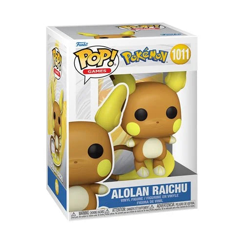 Funko Pop! Games Pokemon Alolan Raichu Vinyl Figure #1011