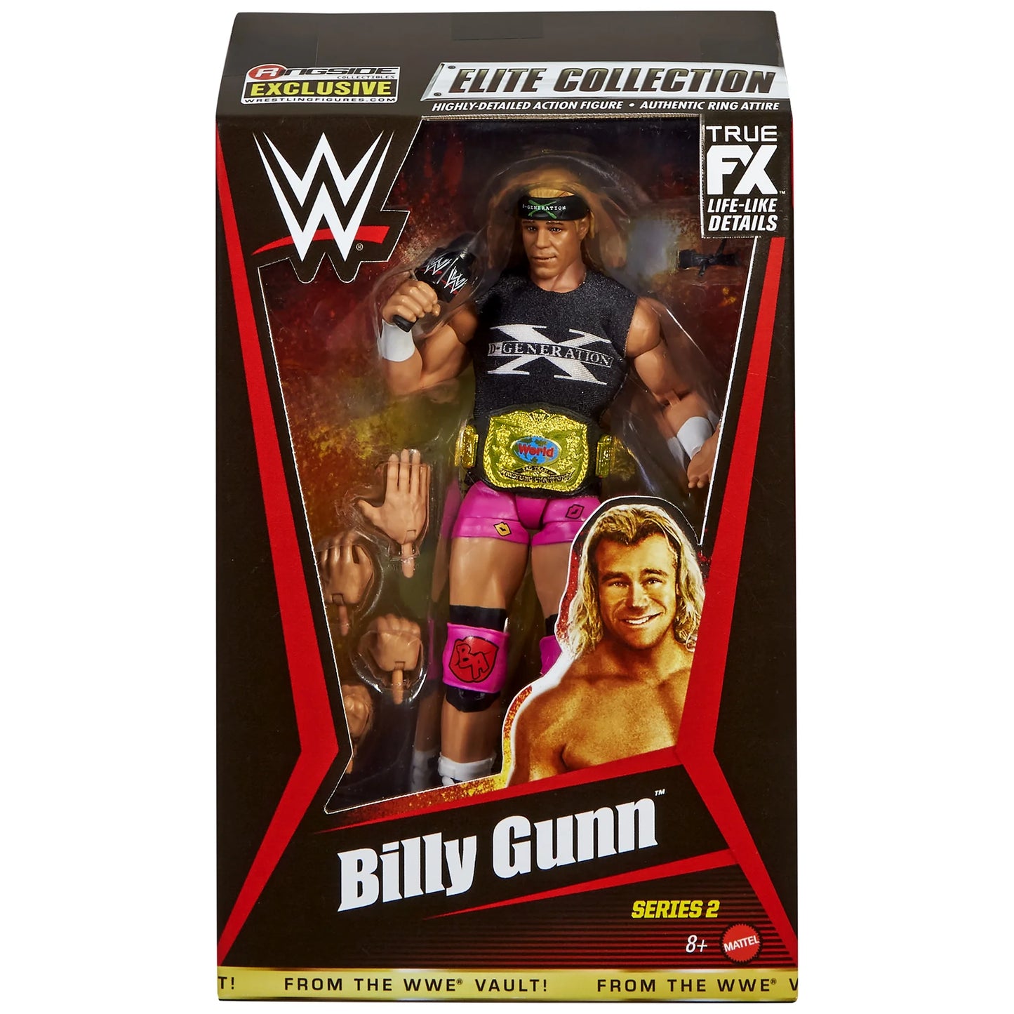 WWE Elite Series From the Vault Ringside Exclusive Series 2 Billy Gunn