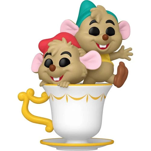 Funko Pop! Disney Cinderella 75th Anniversary Jaq & Gus Gus in Teacup Vinyl Figure #1544