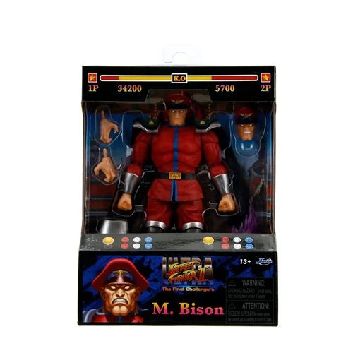 Ultra Street Fighter II M. Bison 6-Inch Scale Action Figure