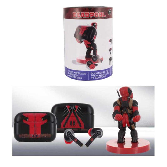 BUDS PRO DEADPOOL EARBUDS & HOLDER BUNDLE