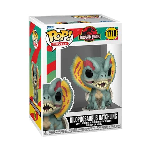 Funko Pop! Movies Jurassic Park Dilophosaurus Hatchling Vinyl Figure #1718