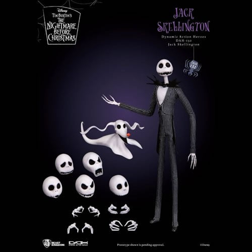 Dynamic 8-ction Heroes Figures - NBX - DAH-132 Jack Skellington SKU : DC250480