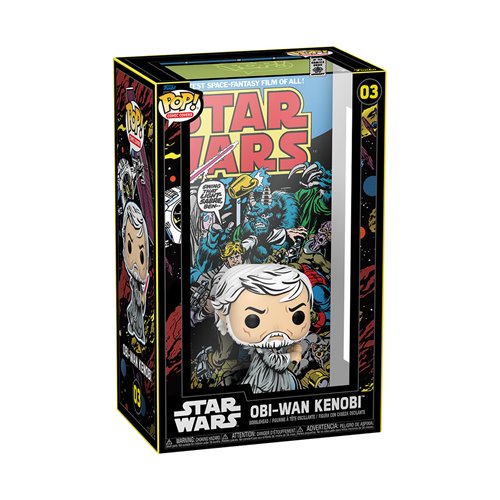 Funko Pop! Comic Covers Star Wars Obi-Wan Kenobi Figure #03 with Case