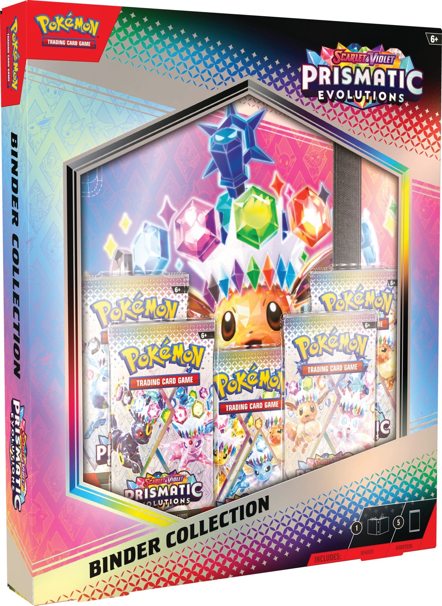 Pokemon Scarlet & Violet-Prismatic Evolutions Binder Collection