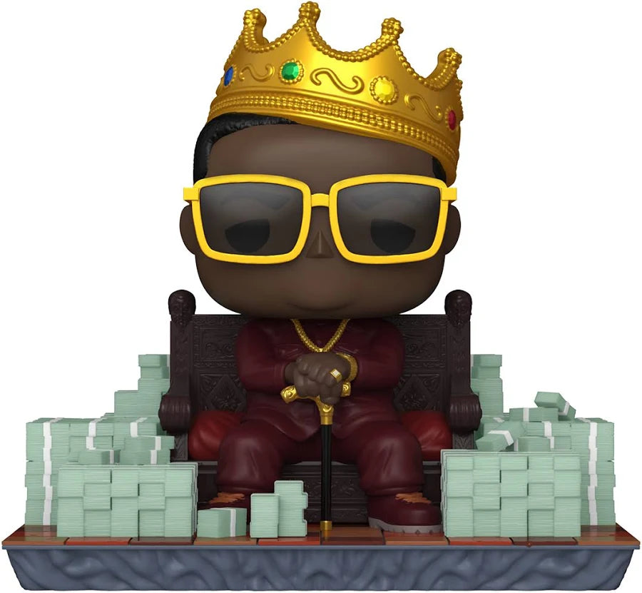 Funko Pop! Deluxe: The Notorious B.I.G. on Throne with Cash #489