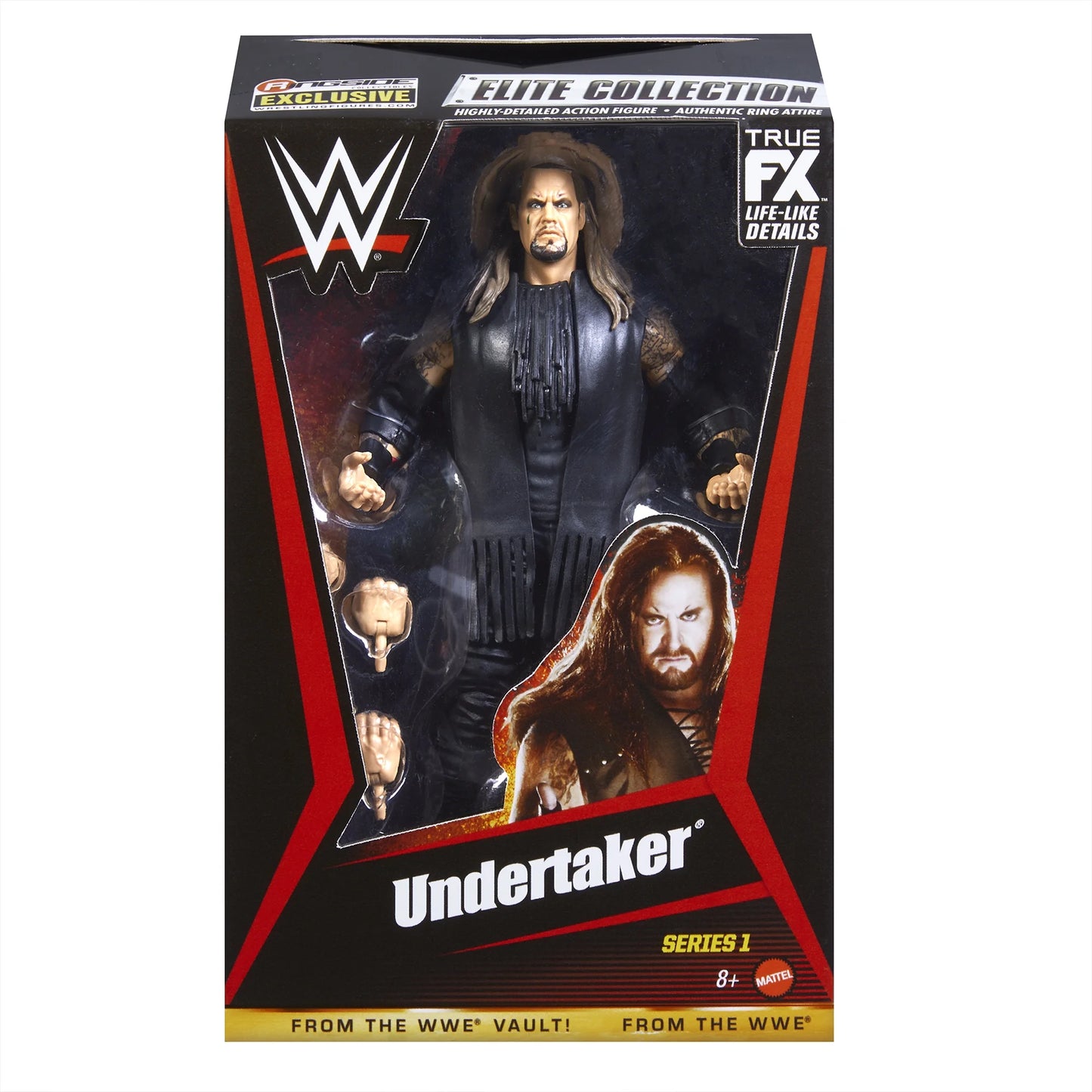 WWE Elite Series From the Vault Ringside Exclusive Series 1 Undertaker (with Wings)