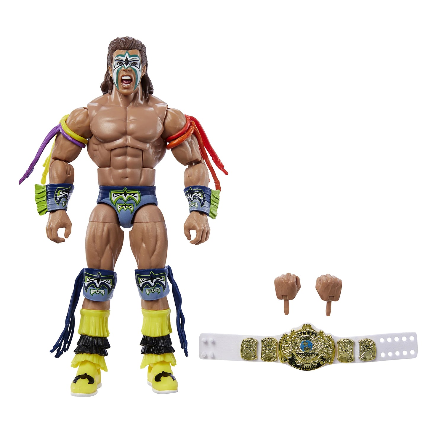 WWE Elite Series From the Vault Ringside Exclusive Series 1 Ultimate Warrior (White Winged Eagle)